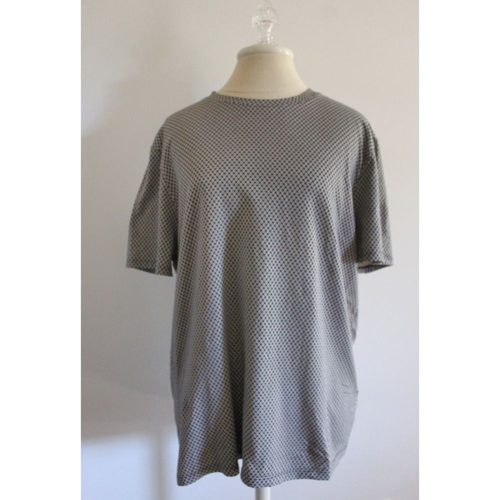Express Printed Short Sleeve Top Large Preowned